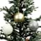 14 Pack 4" Gold & Silver Glitter & Starburst Shatterproof Ball Ornaments by Ashland®